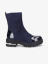 Bottines à bout vernis - Marine - 1
