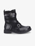 Bottines montantes à sangles - Noir - 5