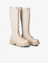 Bottes bi-matière à lacets - Beige - 5