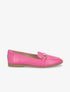 Mocassins à boucle en simili - Fushia - 5