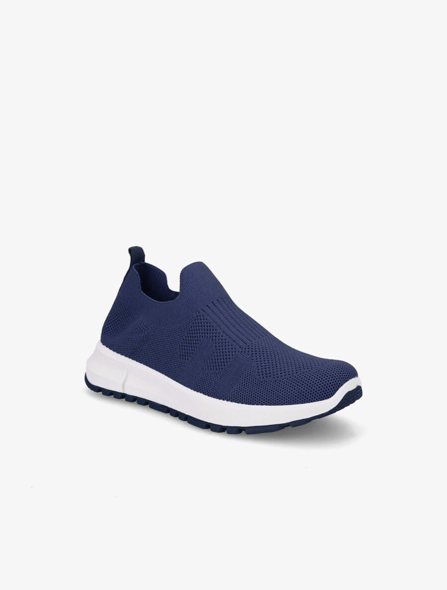 Baskets en mesh classiques - Marine - 2