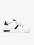 Baskets classiques en simili - Noir/blanc - 1