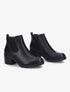 Bottines en simili ornée d&
