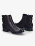 Chelsea boots à contrefort corsage - Noir - 1