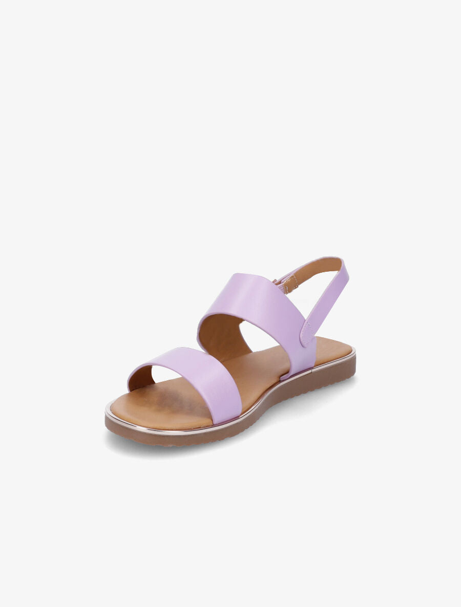 Nu-pieds classiques en simili - Lilas - 3