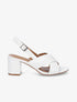 Sandales unies à brides épaisses - Blanc - 1