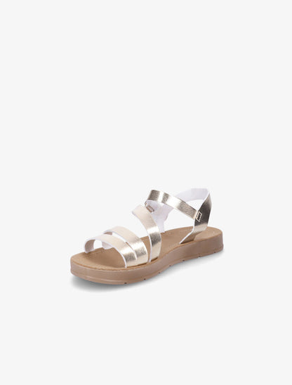 Nu-pieds en simili - Or - 3