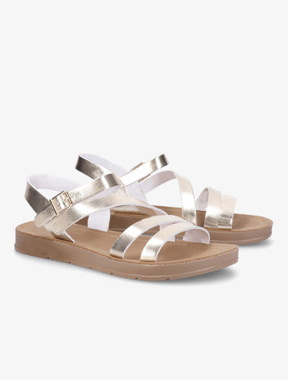 Nu-pieds en simili - Or - 4