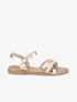 Nu-pieds à brides fantaisies - Or - 1