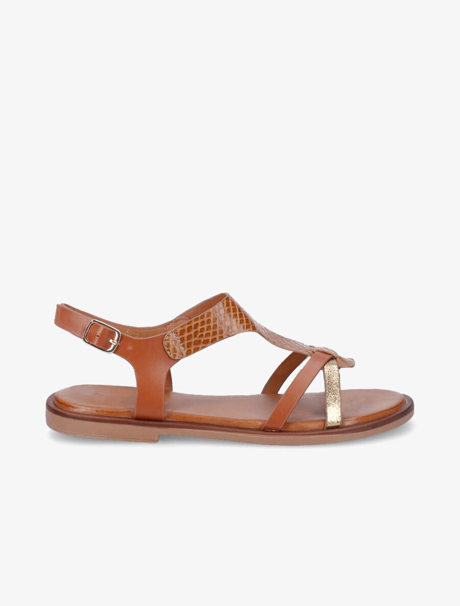 Nu-pieds en simili effet python - Camel - 1