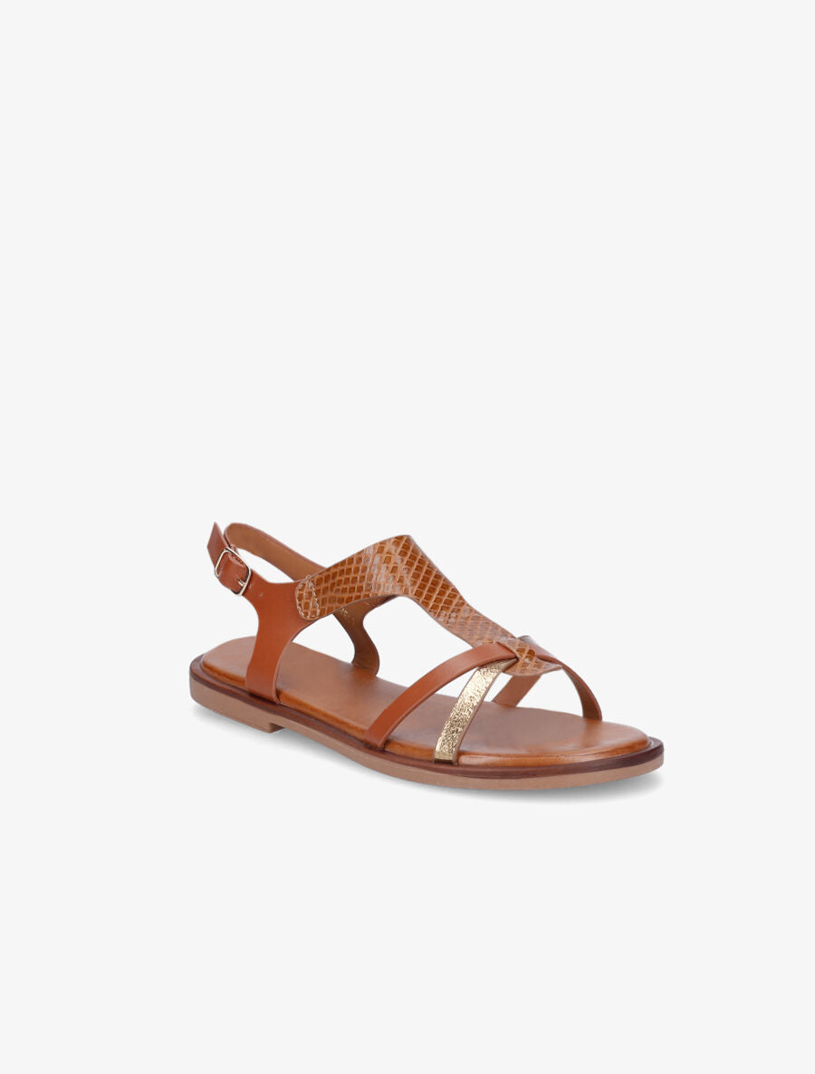 Nu-pieds en simili effet python - Camel - 2