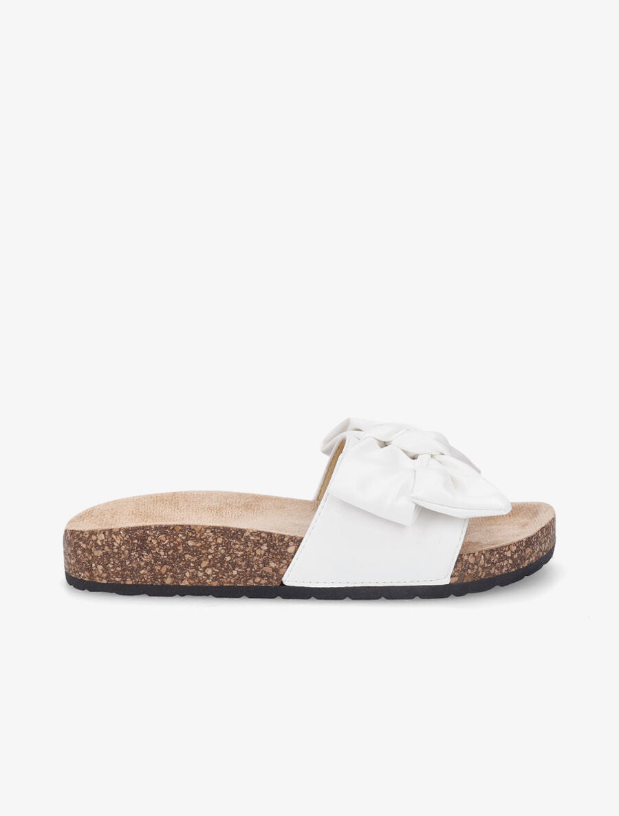 Claquettes à noeud - Blanc - 5
