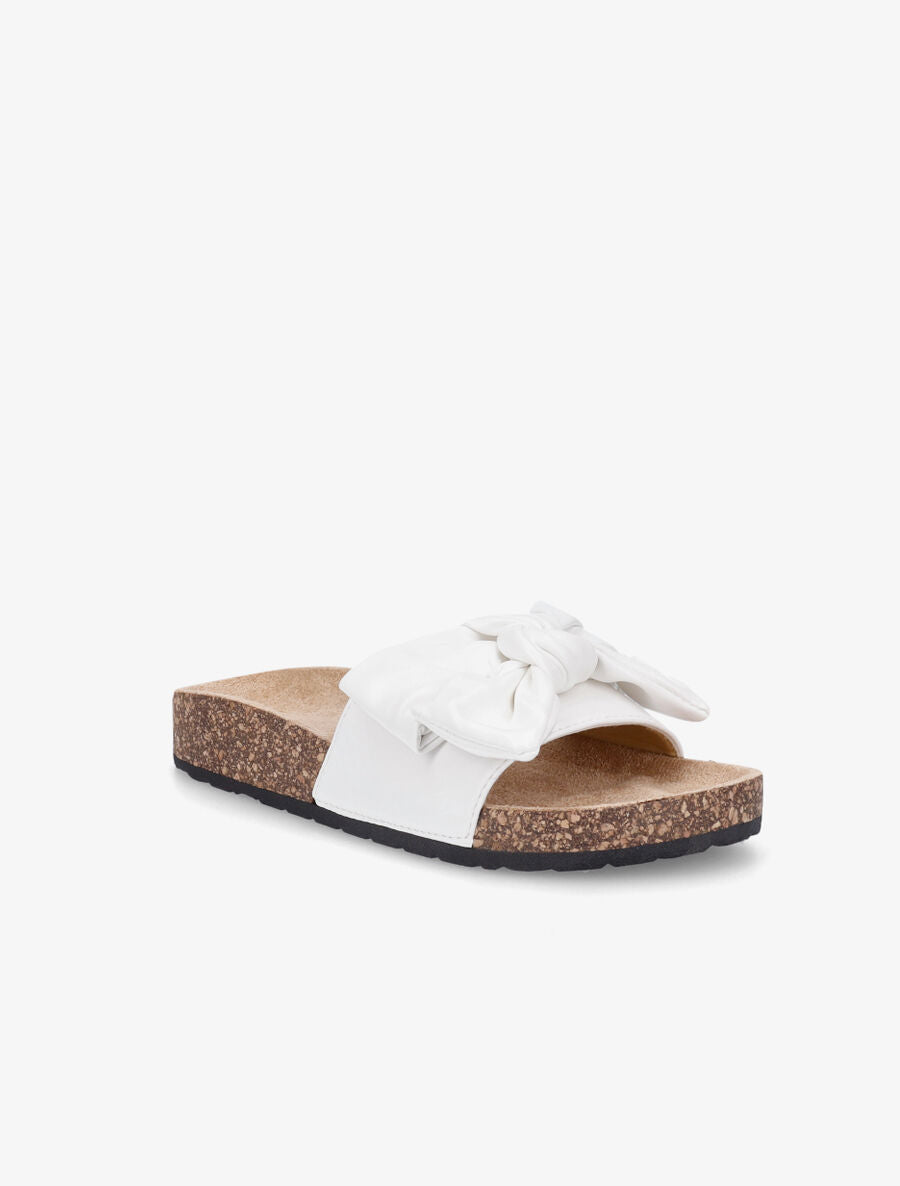 Claquettes à noeud - Blanc - 2