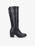 Bottes cavalières à boucle noir - Noir - 1