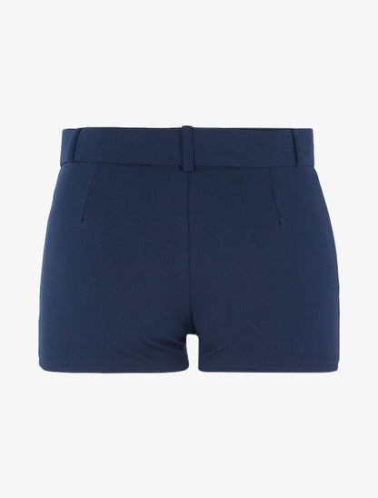 Mini short ceinturé - Marine - 2