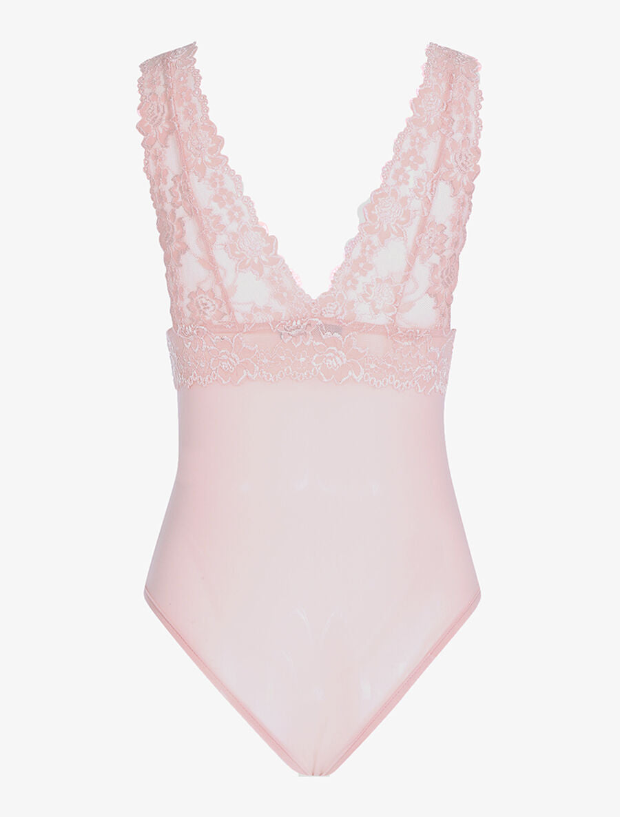 Body bi matière à coques - Rose - 2