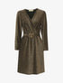 Robe cache coeur pailletée - Or - 1