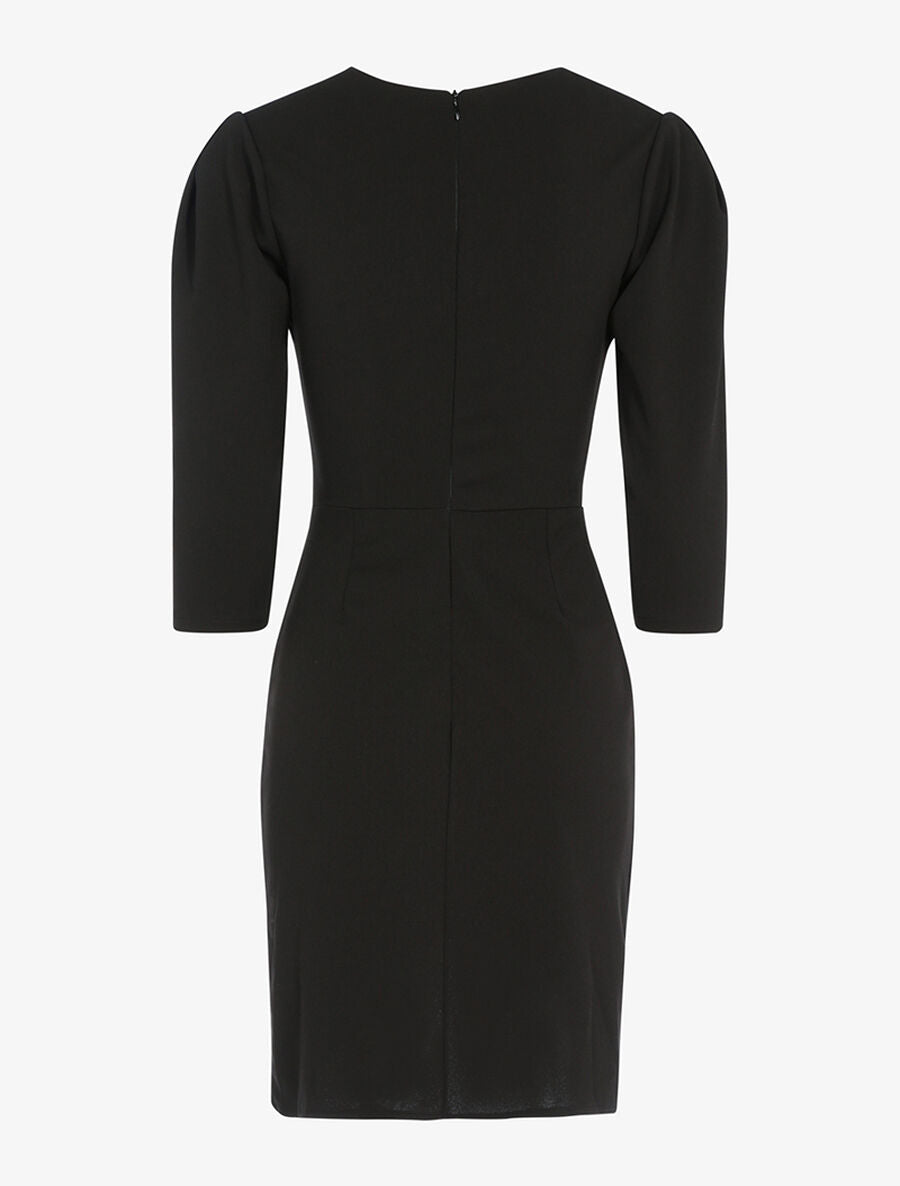 Robe buste ample à boucle - Noir - 2