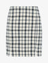 Mini jupe à imprimé tartan - Beige - 1