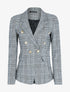 Veste à imprimé Prince de Galles - Noir/blanc - 1