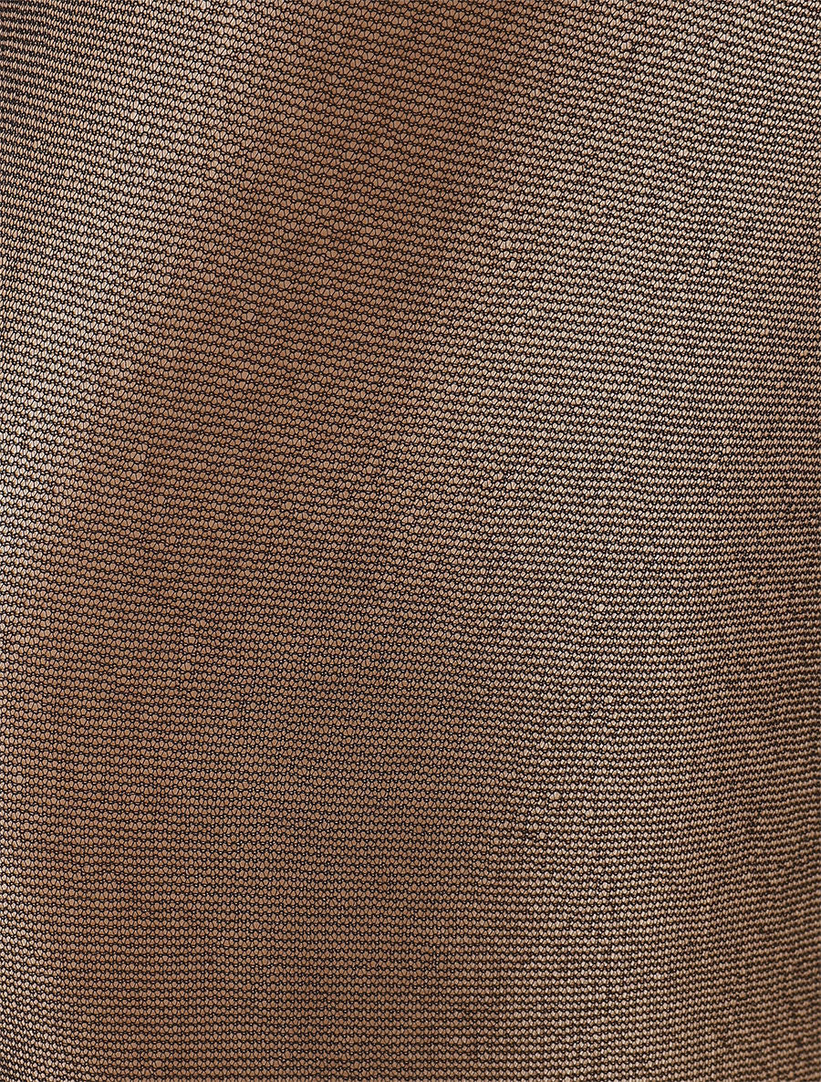 Collants en voile à motif coeurs - Noir - 3
